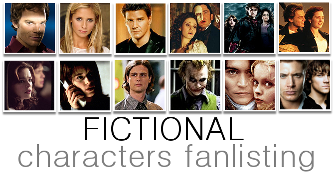 Book/Movie/TV Characters